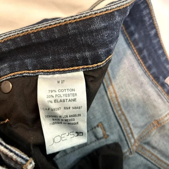 Joe's Jean women Niki distressed mid rise boyfriend ankle size 27 Inglewood wash - Picture 5 of 8